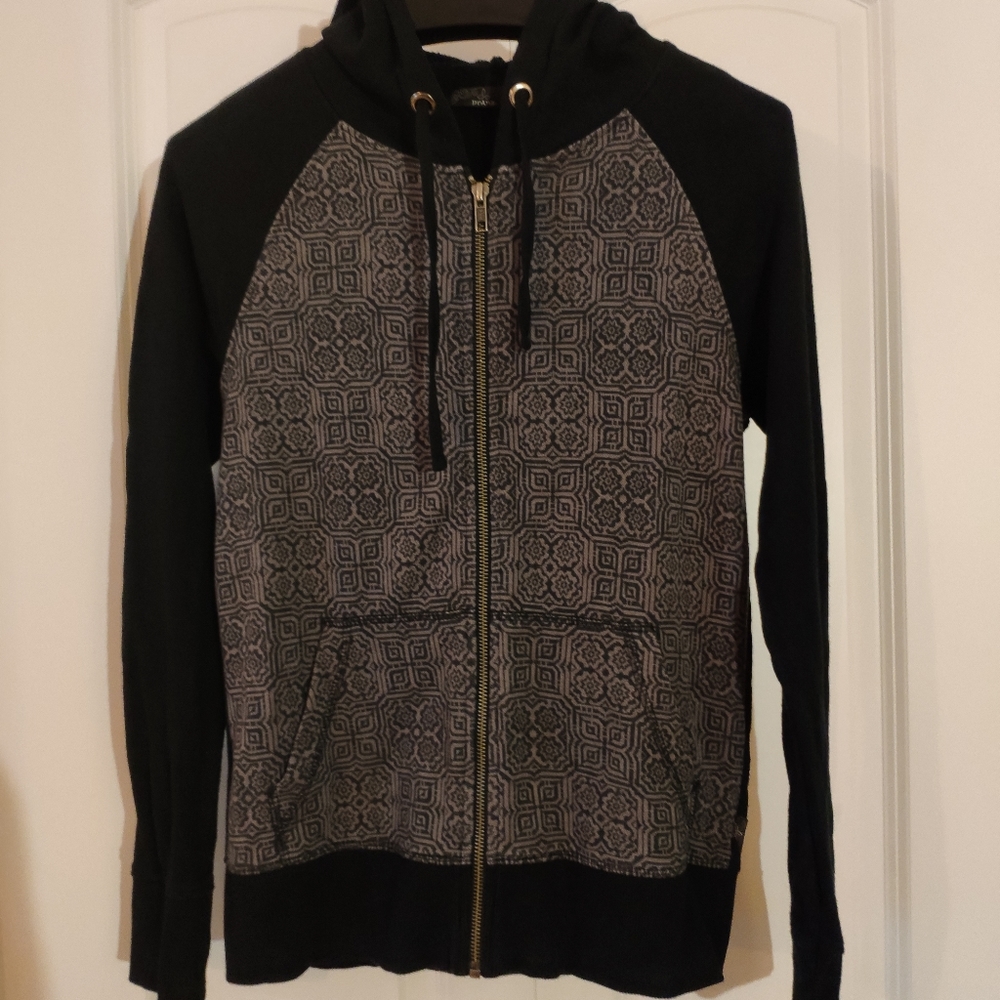 PrAna organic cotton full zip hoodie XS
